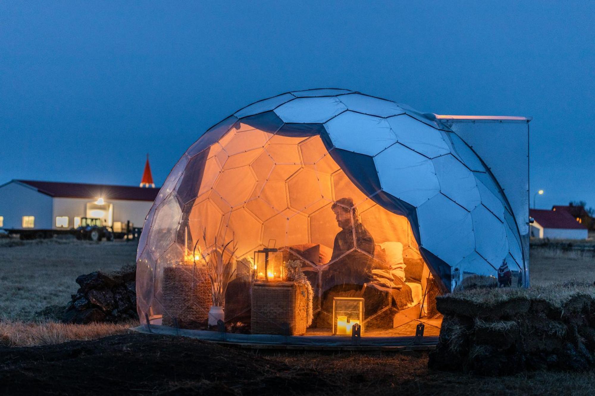 Helja Stay Glamping Domes Hella Zewnętrze zdjęcie